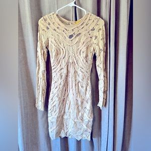 Lace dress fitted